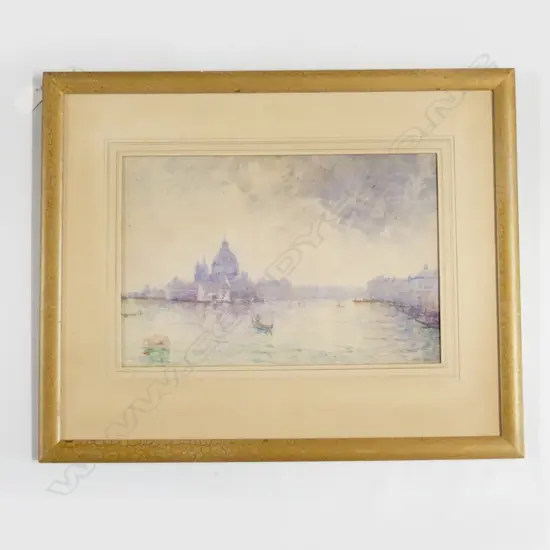 EMILY MURRAY PATERSON (1855-1934) R.S.W. - VENICE W/C - 240x360mm