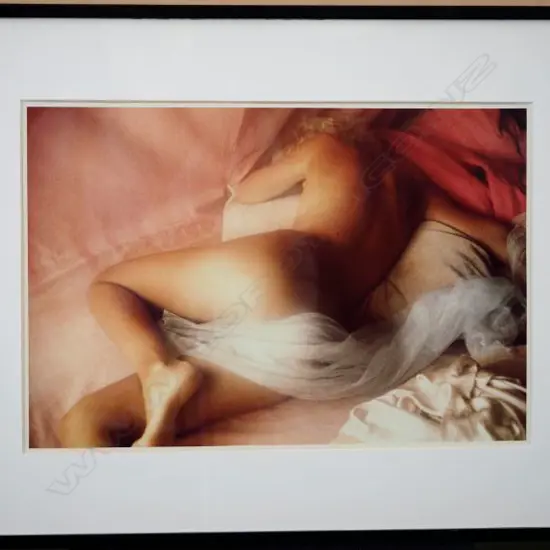 UNKNOWN NZ PHOTOGRAPHER, RECLINING NUDE, PHOTO PRINT, 280mm x 410mm
