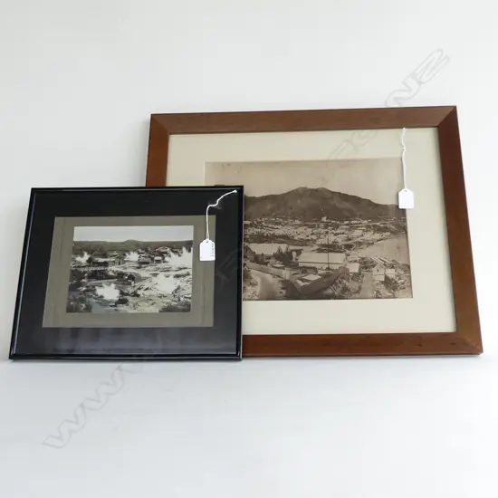 VINTAGE BLENCOWE WHAKAWERAWERA PHOTO L370MM H290MM & ANOTHER POSSIBLY GOLD RUSH 