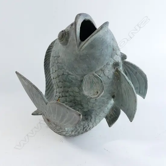 BRONZE FISH H.240mm