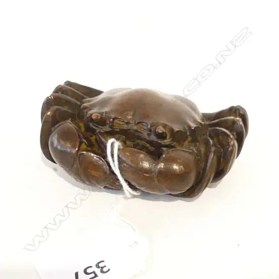 ORIENTAL BRONZE CRAB W.70mm