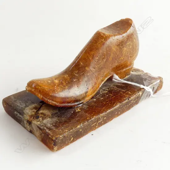 ANTIQUE KAURI GUM BOOT W.130mm