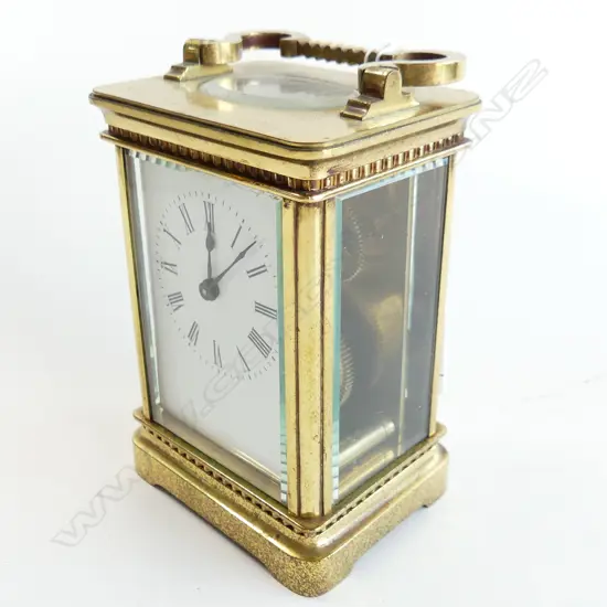 CARRIAGE CLOCK H.115mm w. key