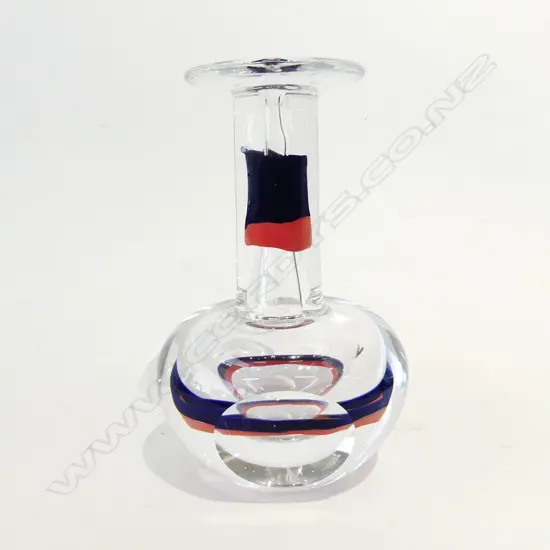 HOGLUND GLASS VASE H.220mm