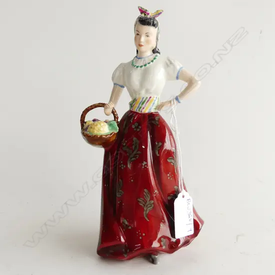 WEDGEWOOD PORCELAIN FIGURINE “BLANCHE” H.200mm