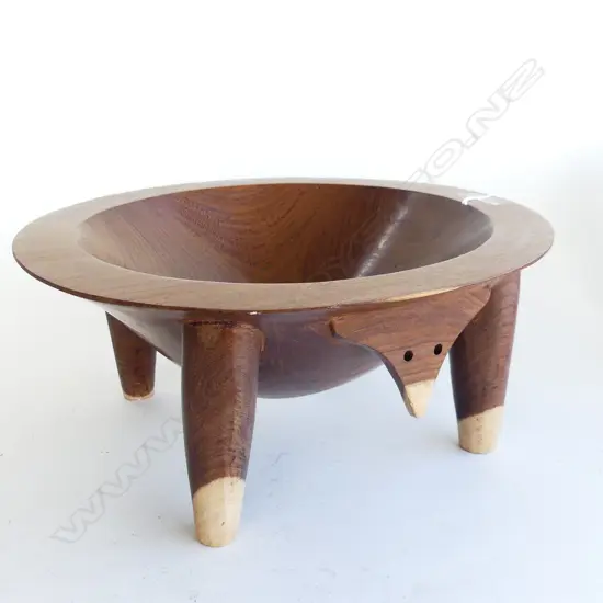 LG WOODEN KAVA BOWL 390mm dia
