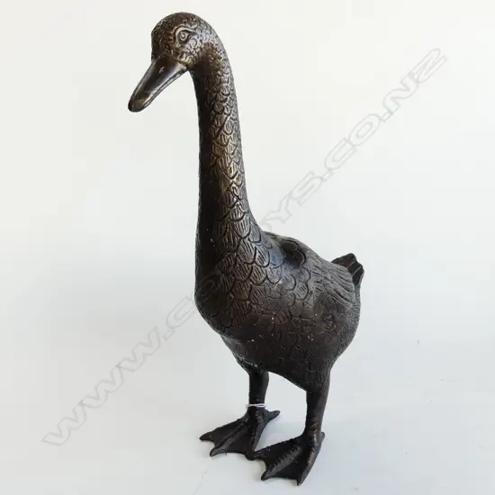 BRONZE  DUCK H. 365MM