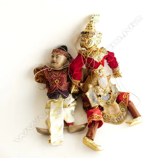 PR VINTAGE INDONESIAN PUPPETS H.450mm