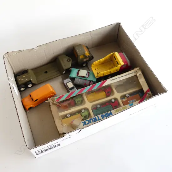 11 DIE CAST TIN TOYS TONKA BUDDY ETC