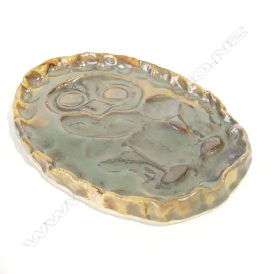 TIKI POTTERY DISH 155 X 110MM