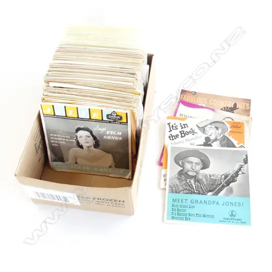 APPROX 50 1950S AND 60S SINGLES . INCLUDING SOUTH PACIFIC ETC. 