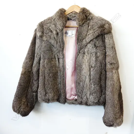 RABBIT FUR JACKET 