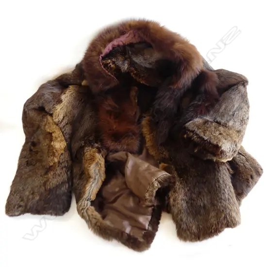 ¾ LENGTH FUR JACKET + STOLE