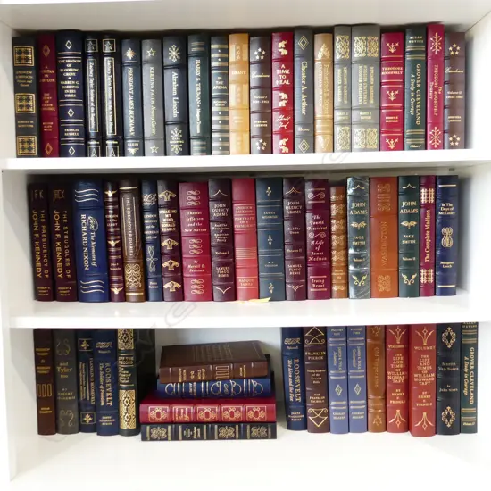 THE LIBRARY OF THE PRESIDENTS - 58 VOLUMES