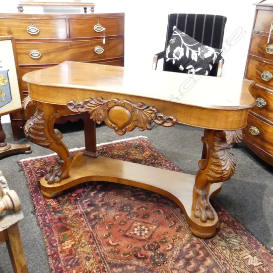 VICTORIAN STYLE CONSOLE TABLE 1240x540x750mm