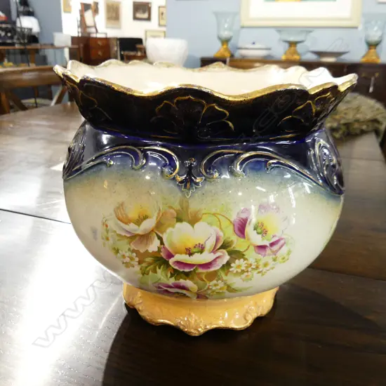 VICTORIAN JARDINERE 255mm dia H.215mm