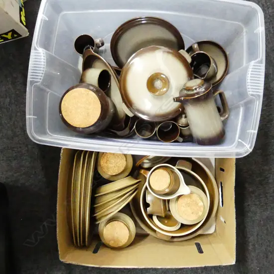 2 BOXES ASST. TEMUKA DINNER WARE