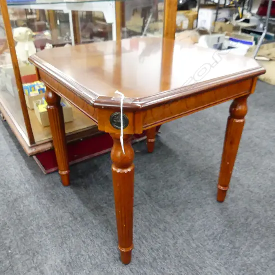 MAHOGANY COFFEE TABLE 565 X 565MM