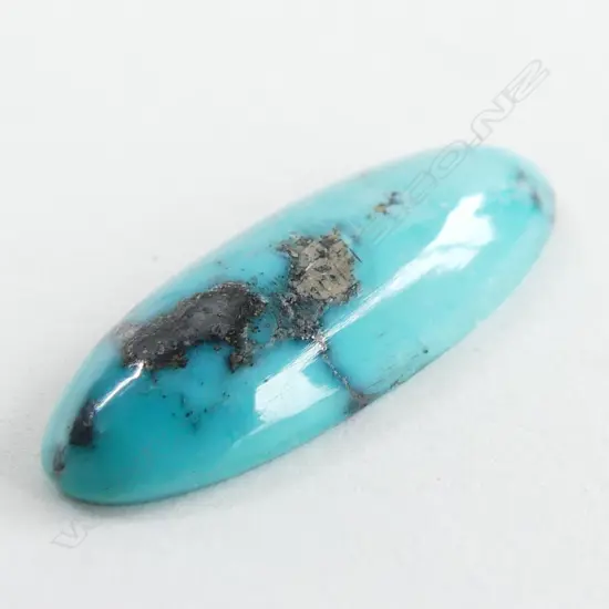 OVAL TURQUOISE, 12X7MM 
