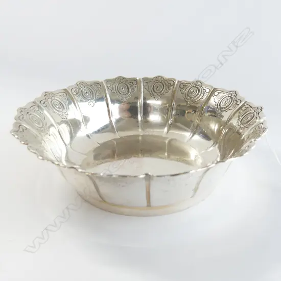 STG SILVER BOWL LONDON 1928 229 GRAMS