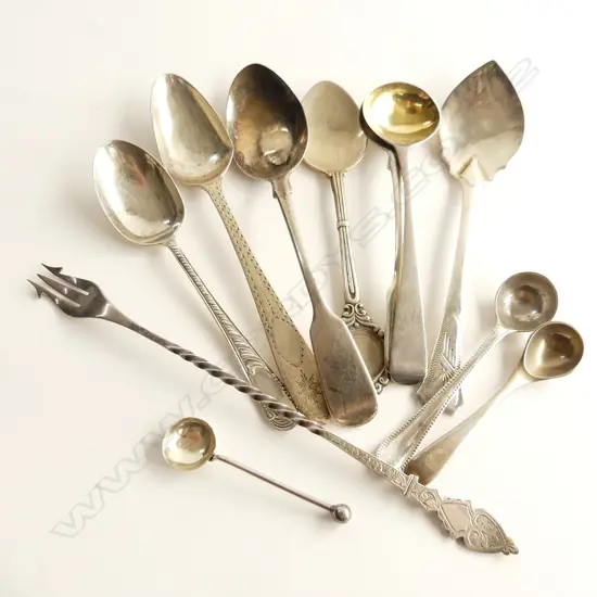 ASST. STG SILVER CUTLERY 116 GRAMS