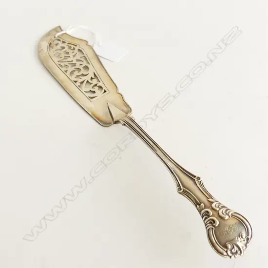STG SILVER FISH SERVER LONDON 1866 129 GRAMS
