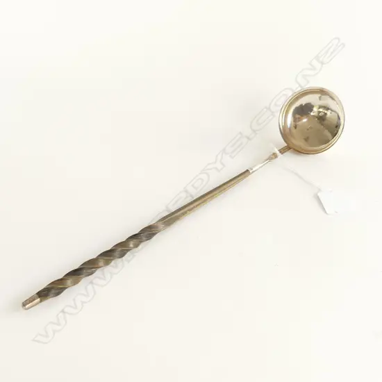 STG SILVER TODDY LADLE EDINBURGH 1826