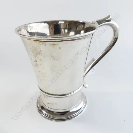 STG SILVER TANKARD CHESTER H.130mm 246 GRAMS 