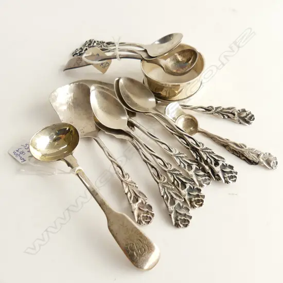 ASST. STG SILVER CUTLERY 142 GRAMS