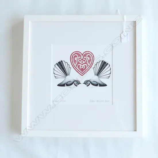 SUSAN HAYWOOD SMITH SIGNED PRINT 'GLORY WITHIN;   200 X 200MM