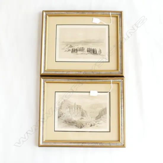 PR DAVID ROBERTS PRINTS - 19thC MIDDLE EAST 175x255mm