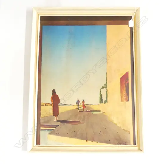 JOSE MANUEL CAPULETTI RETRO PRINT 'NEW HORIZONS' 670 x 495mm