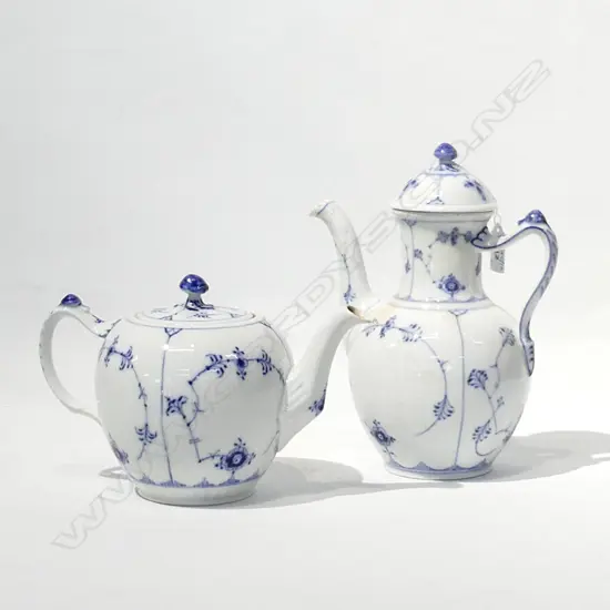 ROYAL COPENHAGEN TEAPOT & COFFEEPOT H.240mm