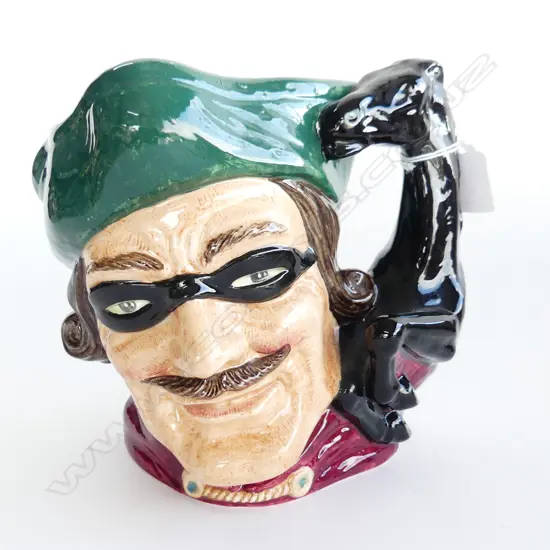 LG ROYAL DOULTON CHARACTER TOBY JUG 'DICK TURPIN' H. 180MM