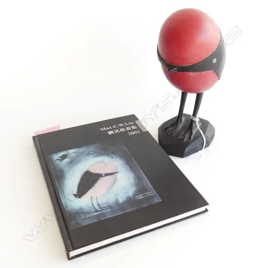 MAX C.W. LIU LTD EDITION STYLIZED BIRD 445/900 + BOOK H 240 MM 