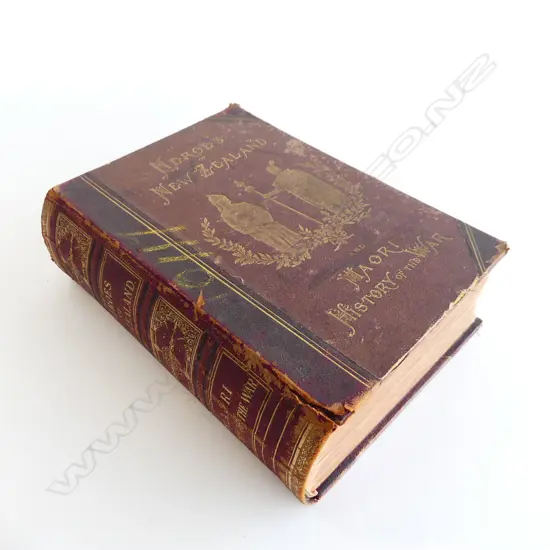 BOOK; 'DEFENDERS OF NEW ZEALAND AND MAORI HISTORY OF THE WAR' GUDGEON 1887