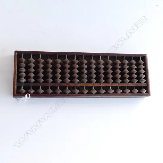 ANTIQUE WOODEN ABACUS L.335mm