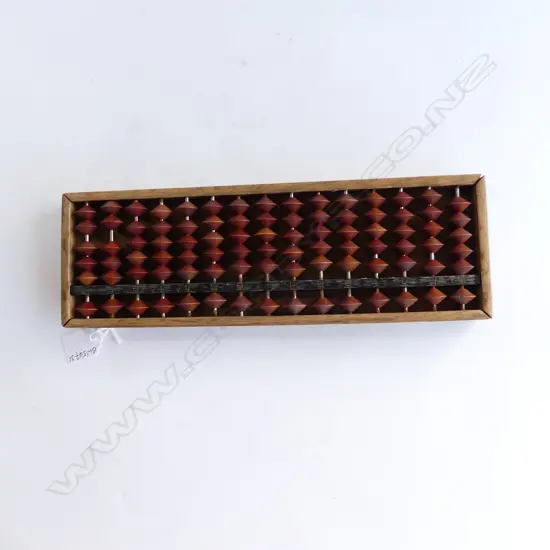 ANTIQUE WOODEN ABACUS L.335mm