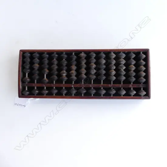 ANTIQUE WOODEN ABACUS L.290mm