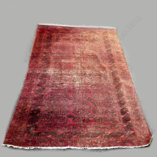 LGE HAND KNOTTED ALL WOOL RUG 2100x1400mm