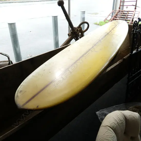 VINTAGE 'SURFBOARDS BY SCOTT DILLON' MALIBU LONGBOARD 3 meter. Approx. 9ft 8in see more...