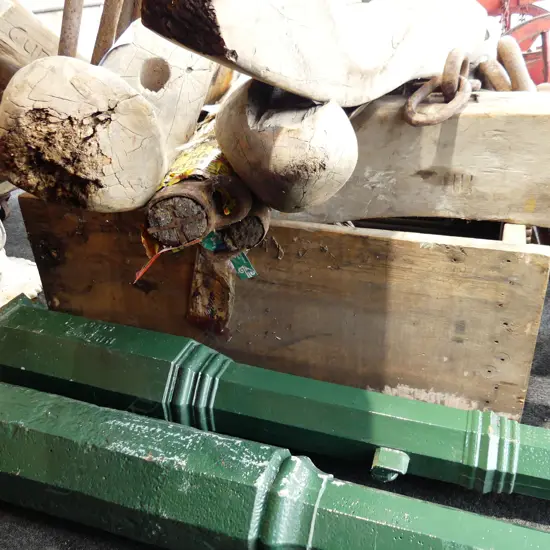 COLONIAL KAURI LAUNDRY TROUGH L.1065mm.  Provenance: From the estate of a keen Auckland collector.