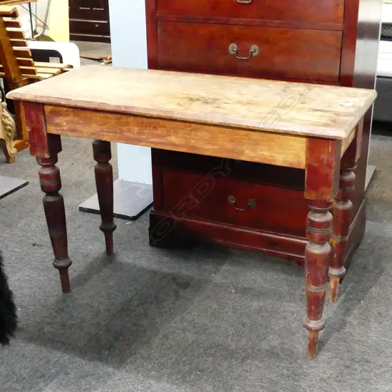 COLONIAL KITCHEN / HALL TABLE - no drawer 1065x445x750mm