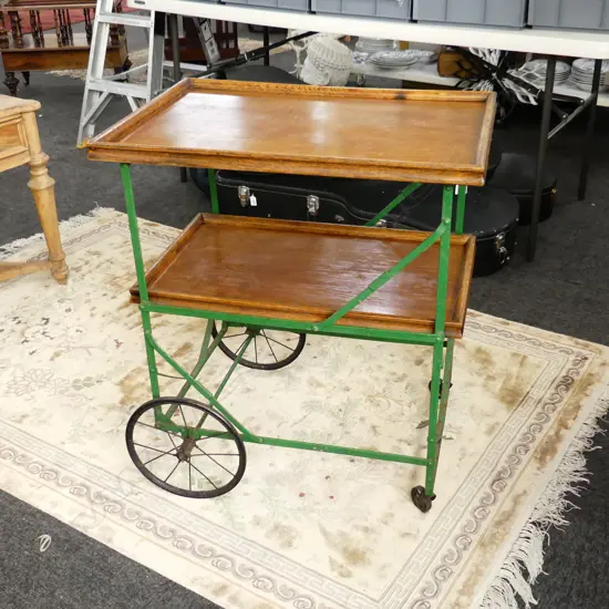   VINTAGE TEA TROLLEY H760MM L640MM