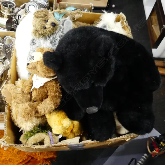 BIG BOX LOT ASST TEDDY BEARS,  SM, MED. & LG