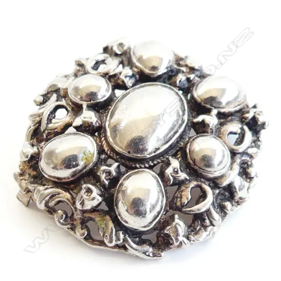 LG VINTAGE DANISH( (?) BROOCH 45 X 40MM