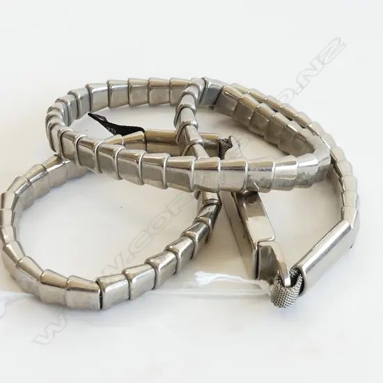 ITALIAN SILVER PLATE BELT 750MM