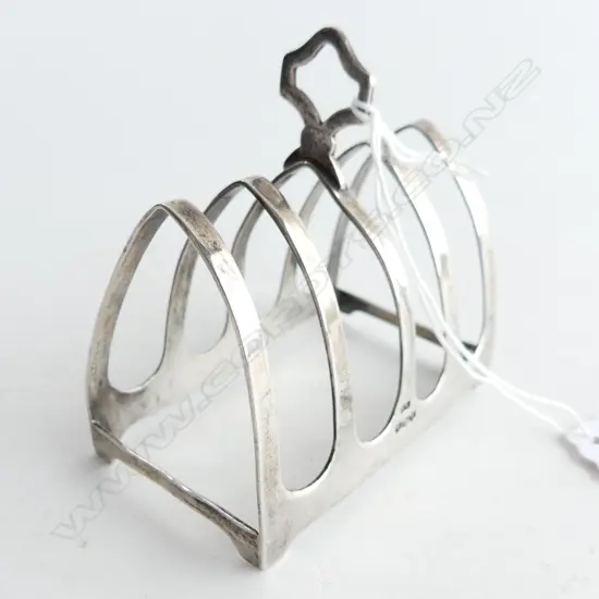 STG SILVER TOAST RACK; SHEFFIELD 1938 50.7 GRAMS 