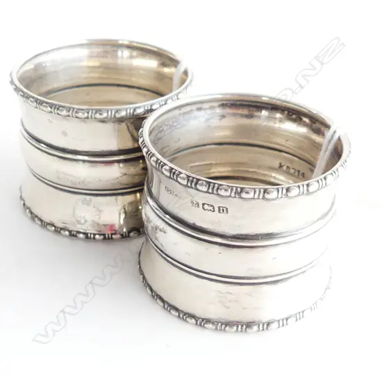 PR S/S NAPKIN RING HOLDERS 32GMS