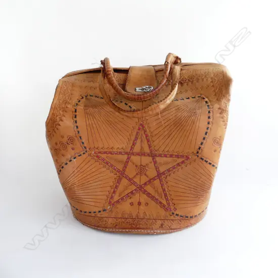 DECORATIVE VINTAGE LEATHER BAG